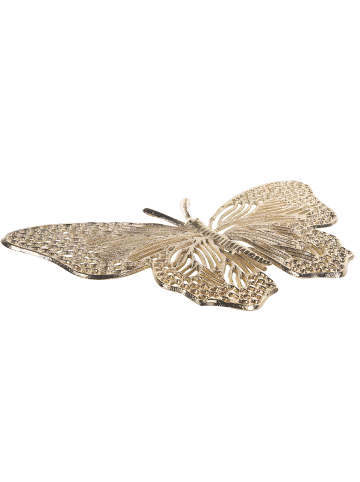 Beliani Dekofigur MADIUN in Gold - (W) 40 x (H) 6 x (L) 24 cm