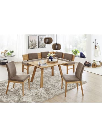 58 aufm Kessel ECKBANKGRUPPE Danila Massivholz Wildeiche Polster Braun