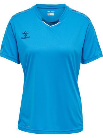 Hummel Hummel T-Shirt Hmlcore Multisport Damen Atmungsaktiv Feuchtigkeitsabsorbierenden in BLUE DANUBE