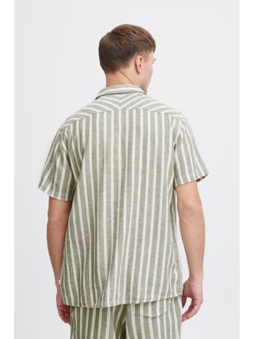 !SOLID Kurzarmhemd SDFried 21107688 Shirt aus Leinenmix in Grün
