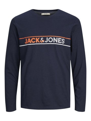 JACK & JONES Junior Schlafanzug lang in navy blazer