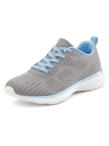 LASCANA Sneaker in grau/hellblau