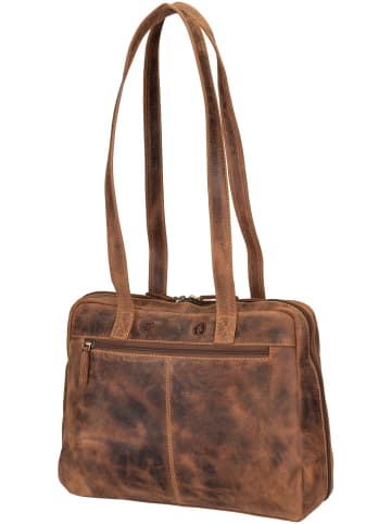 Greenburry Shopper Vintage 1535 in Sattelbraun