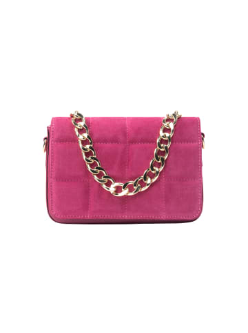 FELIPA Schultertasche Aus Leder in Fuchsia