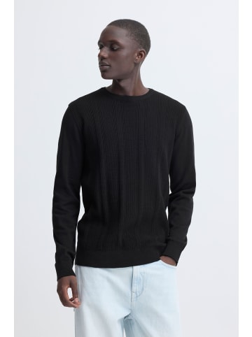 BLEND Strickpullover BHBaron in Schwarz