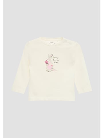 s.Oliver T-Shirt langarm in Creme