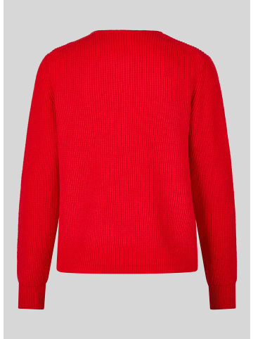 Rabe Strickjacke in Rot