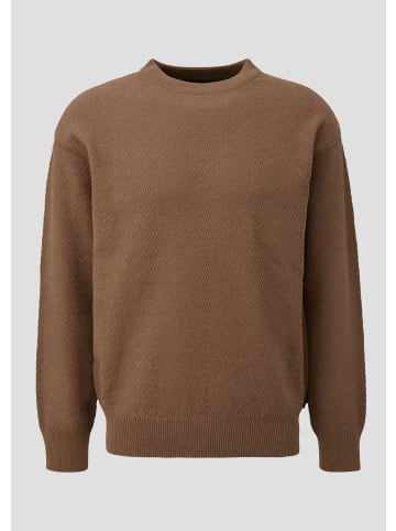 QS Strickpullover in 8623_braun