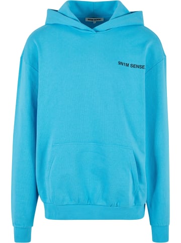 9N1M SENSE Kapuzenpullover in aqua