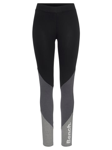 Bench Leggings in schwarz-anthrazit-grau