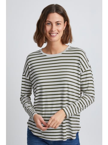 Fransa Sweatshirt FREMFLORAL 3 T-Shirt - 20610262 in grün