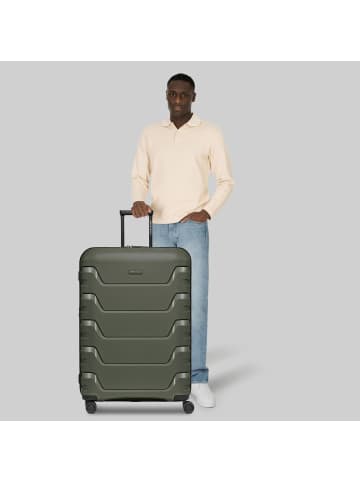 Smartbox Edition 01 4 Rollen Trolley 76 cm mit Dehnfalte in olive