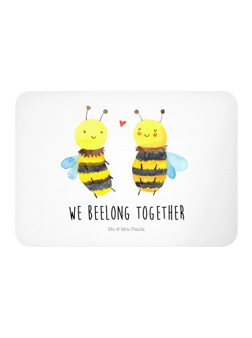 Mr. & Mrs. Panda magnet Biene Verliebt mit Spruch in Weiß