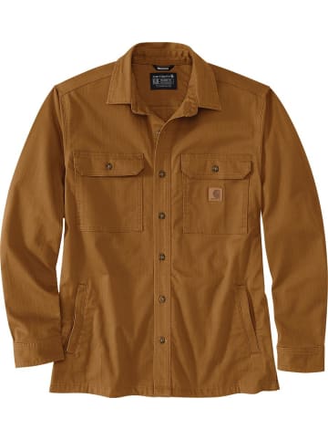 CARHARTT  Jacke "Newcastle Shirt Jac" in Braun