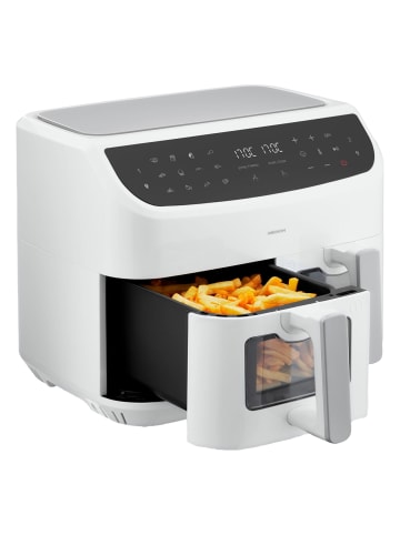 Medion Heißluftfritteuse LIFE P20 XXL Twin MD 11760 in weiß
