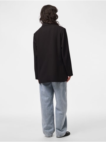 Pieces Oversize-Blazer in Black