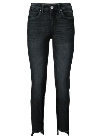 Heine Destroyed-Jeans in black denim
