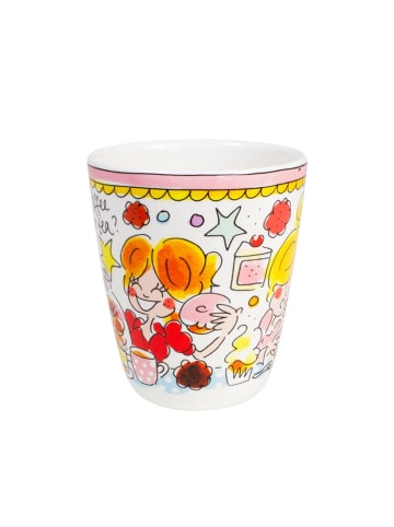 Blond Amsterdam Becher Rosa Rand in Bunt - 350 ml