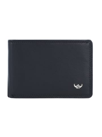 Golden Head Polo Geldbörse RFID Leder 10 cm in schwarz