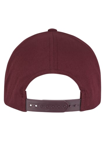  Flexfit  Flexfit Accessoires 5-Panel Curved Classic Snapback in maroon