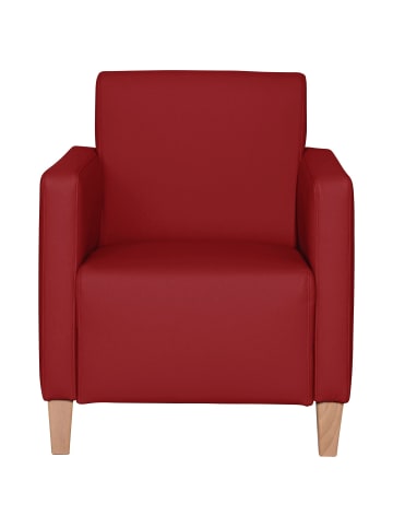 others SESSEL Karol Bezug Kunstleder Buche natur / chili