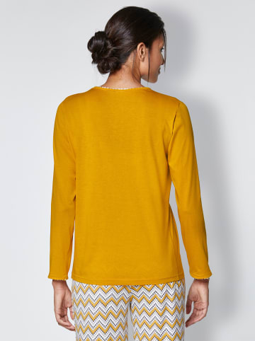 WITT WEIDEN Schlafanzug-Shirt in ocker