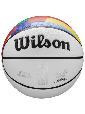 Wilson Wilson NBA Team City Collector Minnesota Timberwolves Ball in Weiß