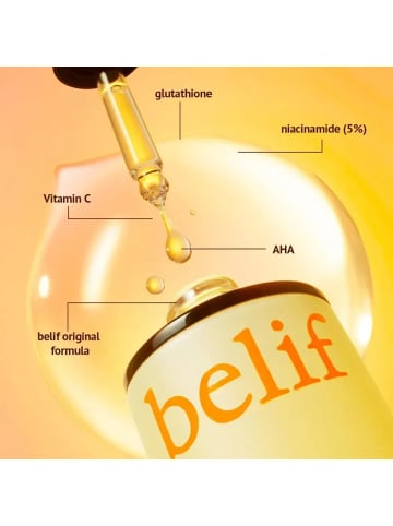 BELIF Gesichtsserum Super Drops 5% Niacinamide & Vitamin C, 30 ml