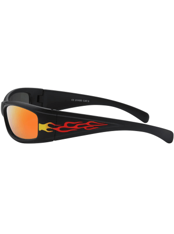 BEZLIT Kinder Sonnenbrille in Rot Schwarz