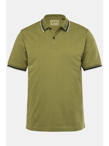 STHUGE Poloshirt in khaki grün