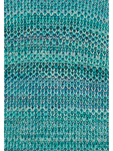 IZIA Damen Strick Pullover in Blau Mehrfarbig
