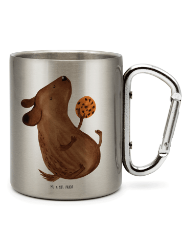 Mr. & Mrs. Panda thermotasse Hund Keks ohne Spruch in Silber