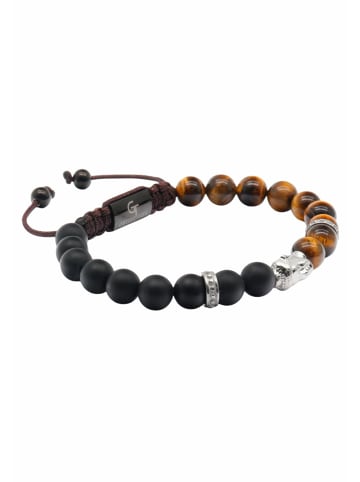 GT COLLECTION Armband Buddha Head in silver