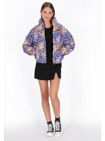 myMo at night Women Jacket in blue multicolor