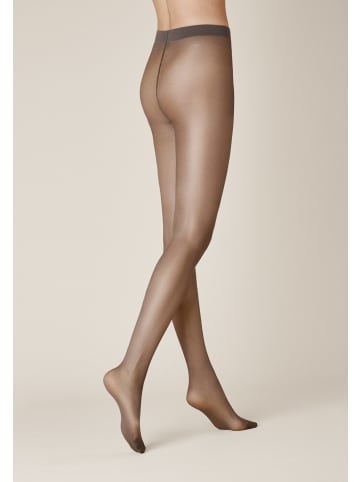 Kunert Feinstrumpfhose Satin Look 20 transparent glänzend in Platin