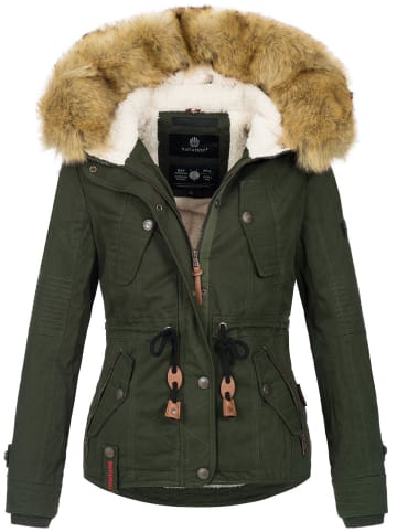 Navahoo Winterjacke B643 in Grün