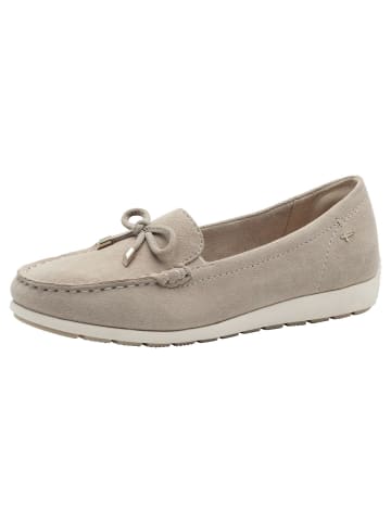 Tamaris WIDE FIT Slipper in BEIGE SUEDE