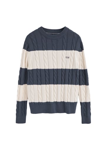 Polo Club Pullover in Denim Blue-Rohfarbe