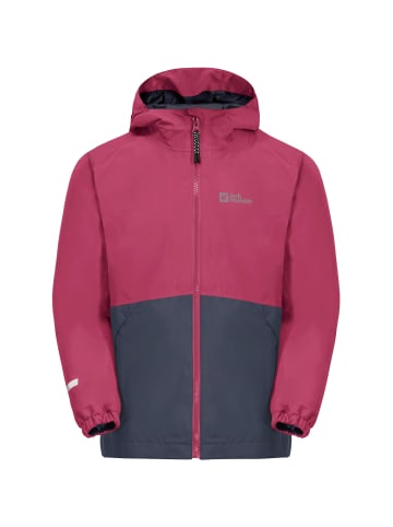 Jack Wolfskin Doppeljacke ICELAND 3IN1 in dark fuchsia