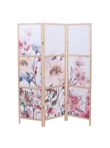 MCW Paravent O70 Naturmotive 170x137cm, Blumen