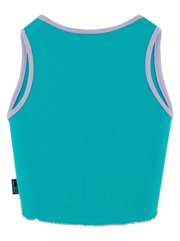 Von Dutch Von Dutch Tank-Tops in teal
