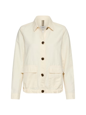 Camel Active Leichter Blazer aus einem Leinenmix in Weiß