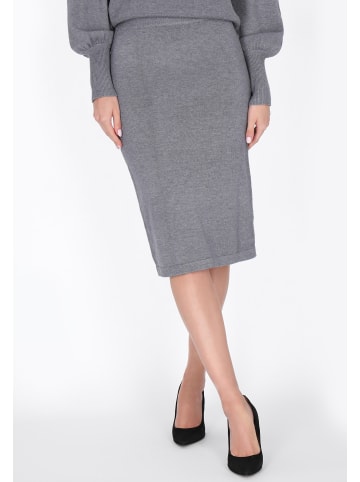 DreiMaster Women Skirt in grey melange