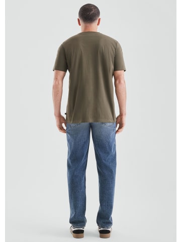QS T-Shirt in 7993_olivgrün