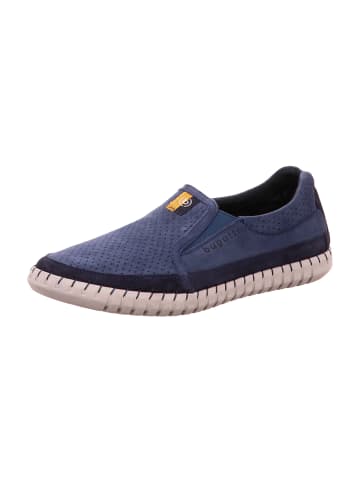 Bugatti Sportliche Slipper in Blau