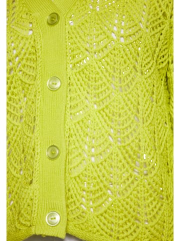 myMo Damen Cardigan in Limette