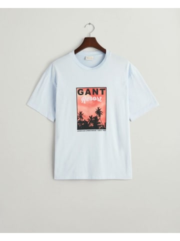 Gant T-Shirt in Light Blue