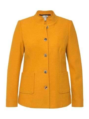 Ulla Popken Blazer in helles senfgelb