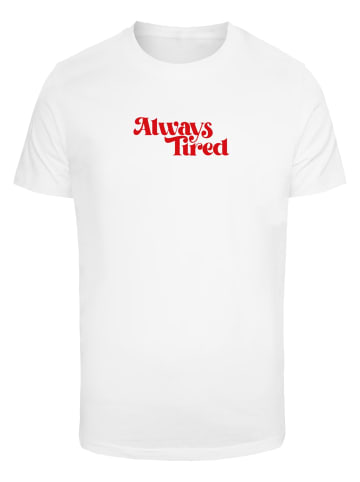 Mister Tee Mister Tee Herren Always Tired Tee in white