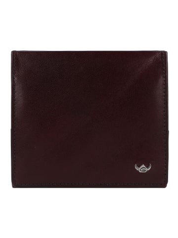 Colorado Geldbörse RFID Schutz Leder 10 cm bordeaux